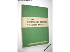 Seznam ubytovacích zařízení v čes. krajích (1956), chaty