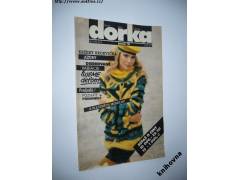 Dorka 1/1991 - vyšívání, háčkování, pletení, střihy