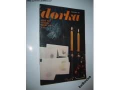 Dorka 12/1987 - pletení vyšívání vánoce střihy